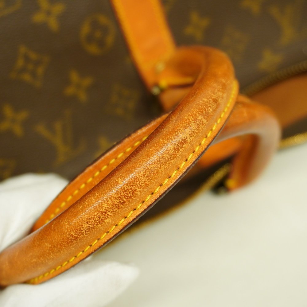 Louis Vuitton Monogram Canvas Keepall Travel Bag Brown and Tan - Picture 6 of 13